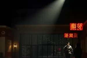 《孤岛广播》海边广播塔黄昏